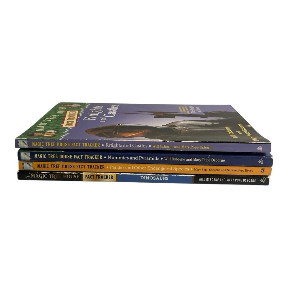 Magic Tree House Fact Tracker Book Books Set Mary Pope Osborne PaperBack Lot 4